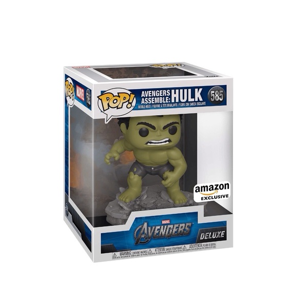 Funko Other - Funko Pop! Deluxe Marvel Avengers Hulk #585